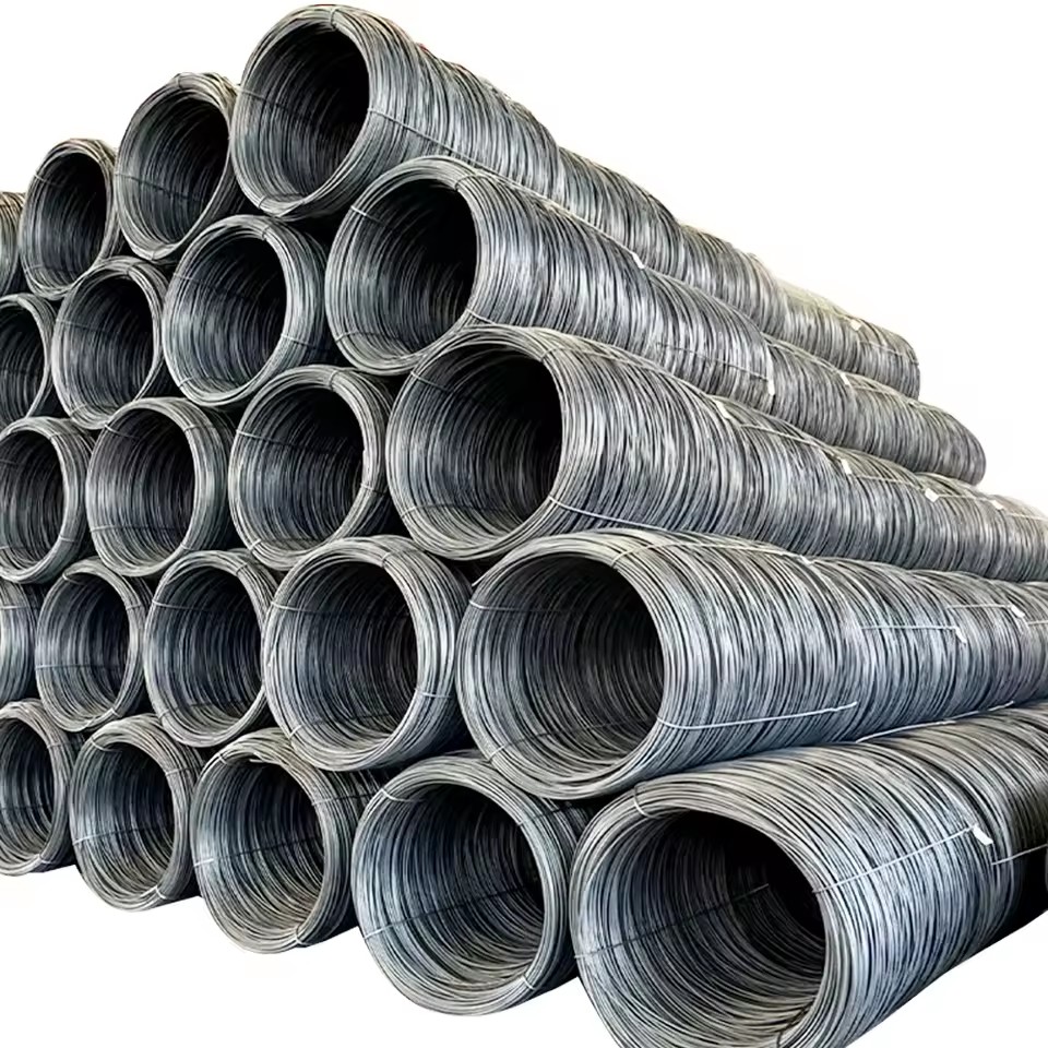 Swrm 12/15 Wire Coil Rod Low Carbon Steel Wire Rope 6mm for Bending & Welding ANSI Standard