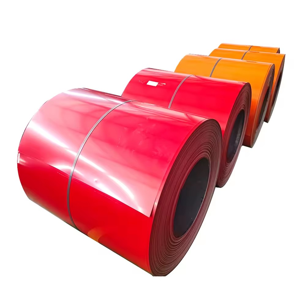 Prepainted Galvanized Steel (PPGI/PPGL) Coated Color JIS/BIS/ASTM Certified Roofing Materials Steel Sheet Rolls Competitive