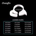 PP Polypropylene Injection Molded Hose Clamps for Garden Irrigation Metric Water Hose Fixing Clips Custom Size