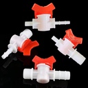 4-G3/8 High Flow Manual Control Two-Way Valve Knob Barb Hose Quick Connect for Home Garden Irrigation
