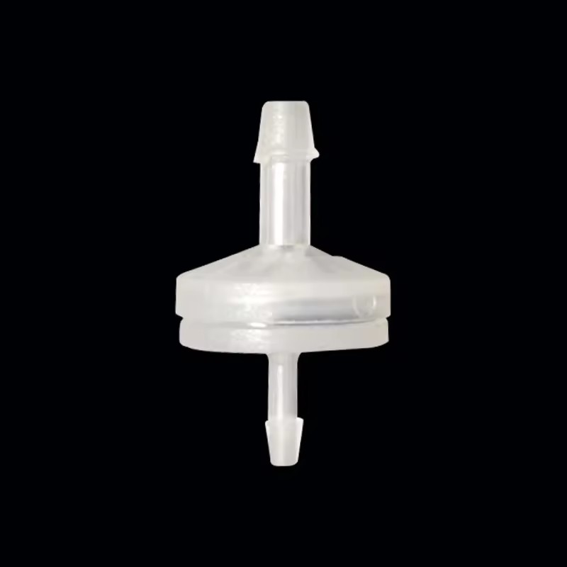 New Arrival White Polypropylene One-Way Non-Return Check Valves for Fuel Gas Liquid Pipe Inline Fluids Fittings Chang En