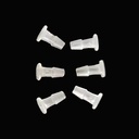 Threaded Fixed Waterproof Polypropylene White Plug Hose Blockage Pipe Fitting with Cutting Service Model 2.4MM Chang En