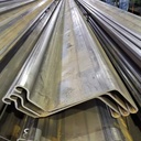 Wholesale Y- Type Z-Type Sheet Pile 6/9/12m Steel Profile Customizable Carbon Steel pile