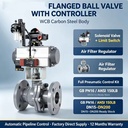 Industrial-grade flange ball valves, pneumatic and electric worm gear, various fixed and floating balls