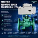 PFA Lined Ball Valves Fluoropolymer Lined Metal Ball Valves