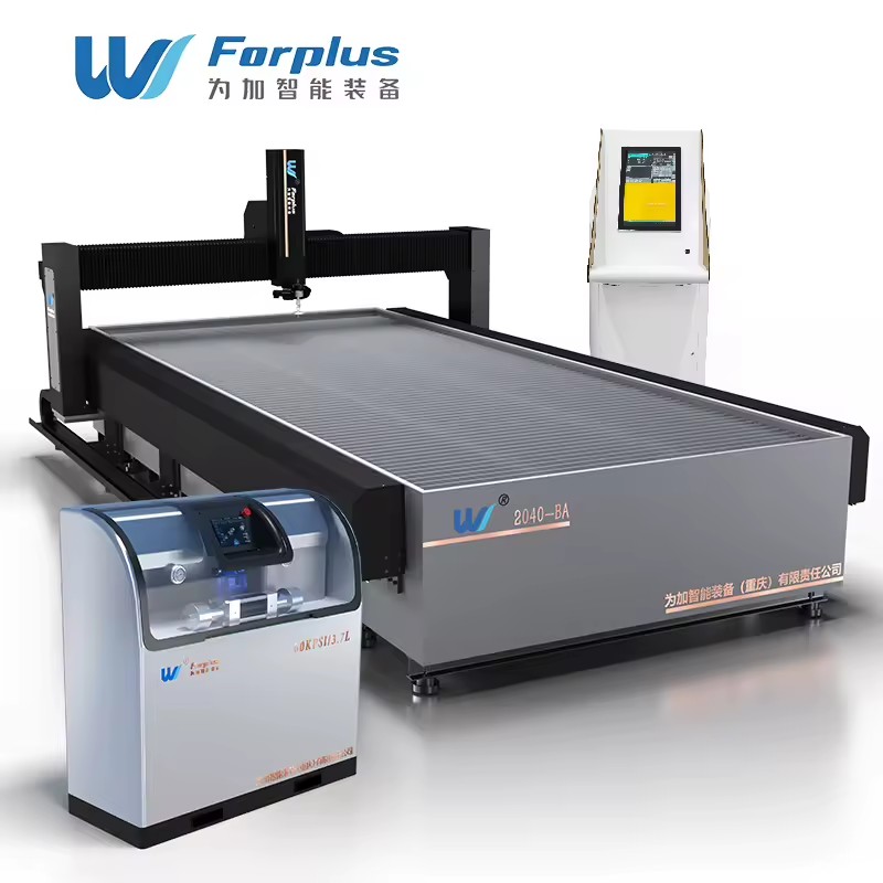 5 Axis Waterjet Cutting Machine Efficient Cutting of Any Slab Marble Tile Ceramic.