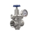 Stainless Steel 304/316 Manual Low Temperature Pressure Reducing Valve with 3-Year Warranty for Water Safety