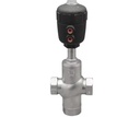 High Quality Brand Stainless Steel Pneumatic Flanged Three-Way Angle Seat Valve Customizable 1 Year Warranty Normal