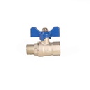 WATERMARK Certified Brass Ball Valve with butterfly Handle 1/2" 3/4" 1" Market DZR Material