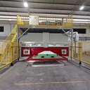 Industrial 6-Axis Inverted Robot High Pressure Waterjet Cutter with Platform for Car Interior Parts