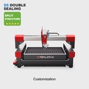 NEW DESIGN Water Cut for Cake Small Cnc Water Jet Cutting Machine Price
