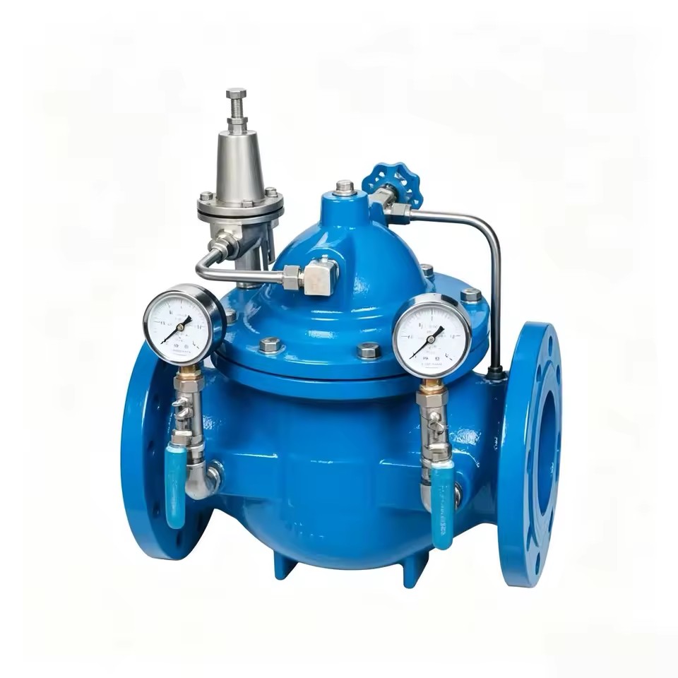 Pressure Reducing Valve Hydraulic Control Valve Pressure Stabilizing Valve PN16 for Water OBM Available 2 Inch ~ 8 Inch
