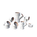 Silent Flexible PP Drain Pipe Fittings for Bathroom | Durable Anti-UV Noise-Reducing Plumbing Materials | Vent Cap Water Waste