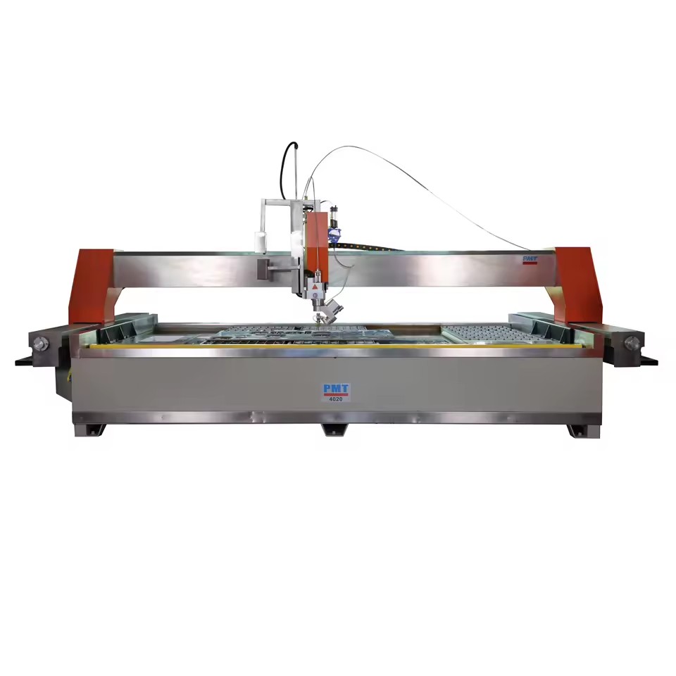 CNC Water Jet Cutting Machine 5000 bar SLV50 with Grinding Head AC 5 Axis Water Jet Machine