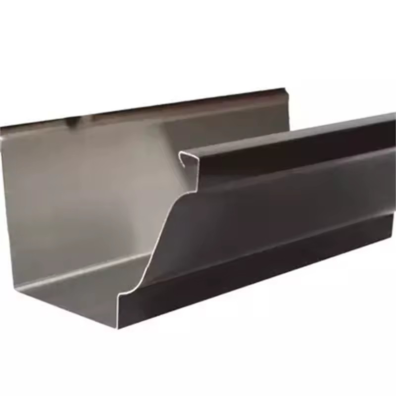 6000 Series Aluminum Extrusion Gutter Guard with Leaf Filter Customizable Cutting Bending & Welding Processing Services