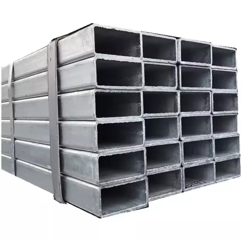 New Hot Dipped Galvanized Ms Steel Square Tube/ Rectangular Steel Pipe/ Hollow Section