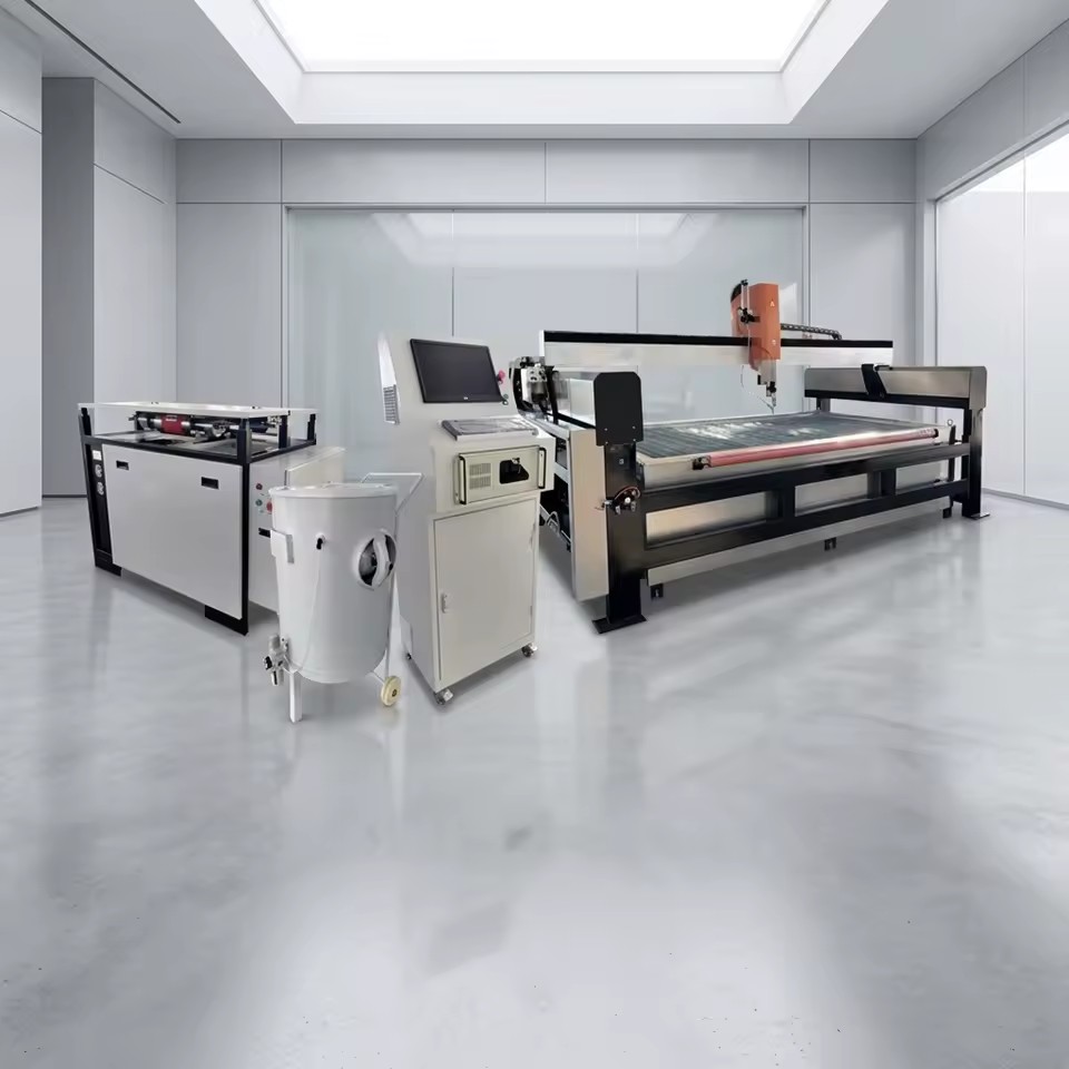 CNC Glass Water Jet Cutter Machine Automatic Glass Waterjet Cutting Machine