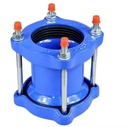 EN545 High Pressure Ductile Iron Fitting Universal Pipe Restraint Flange Adapter for PVC Pipes 1 Piece