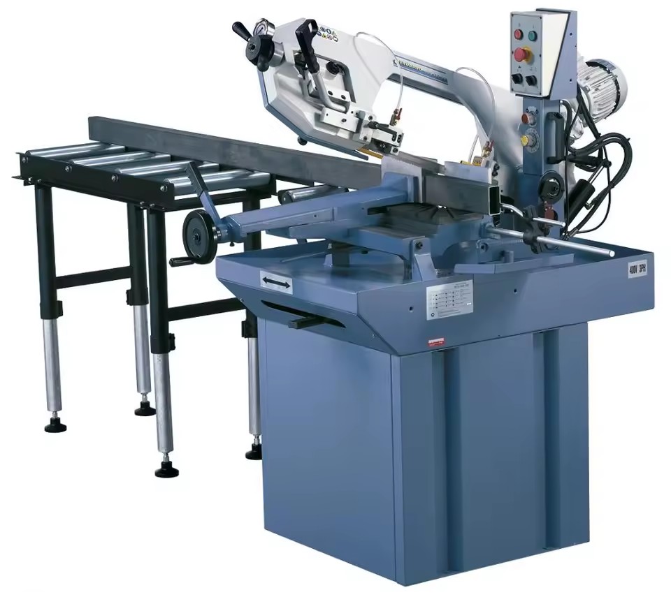 G5027 High-quality, Universal Bandsaw, Swivelling Saw Frame for Double Mitre Cuts
