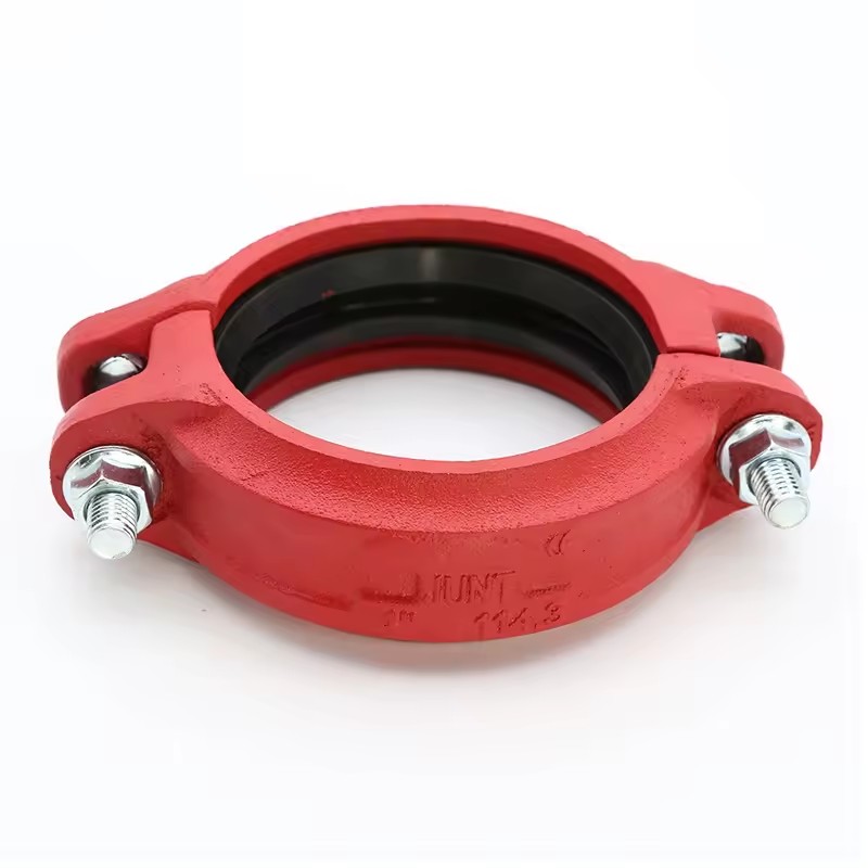 Rigid Coupling 2 Inches 4 Inches Ductile Iron Pipe Fitting Black Brand 1 Piece in Large Stock