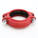 Rigid Coupling 2 Inches 4 Inches Ductile Iron Pipe Fitting Black Brand 1 Piece in Large Stock