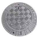 Ductile Iron Black Round Manhole Cover and Floor Drain Grate Durable Customized Size