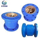 Factory Direct Sales Manual Cast Iron Silent Axial Flow Vertical Swing Flange Check Valve for Water