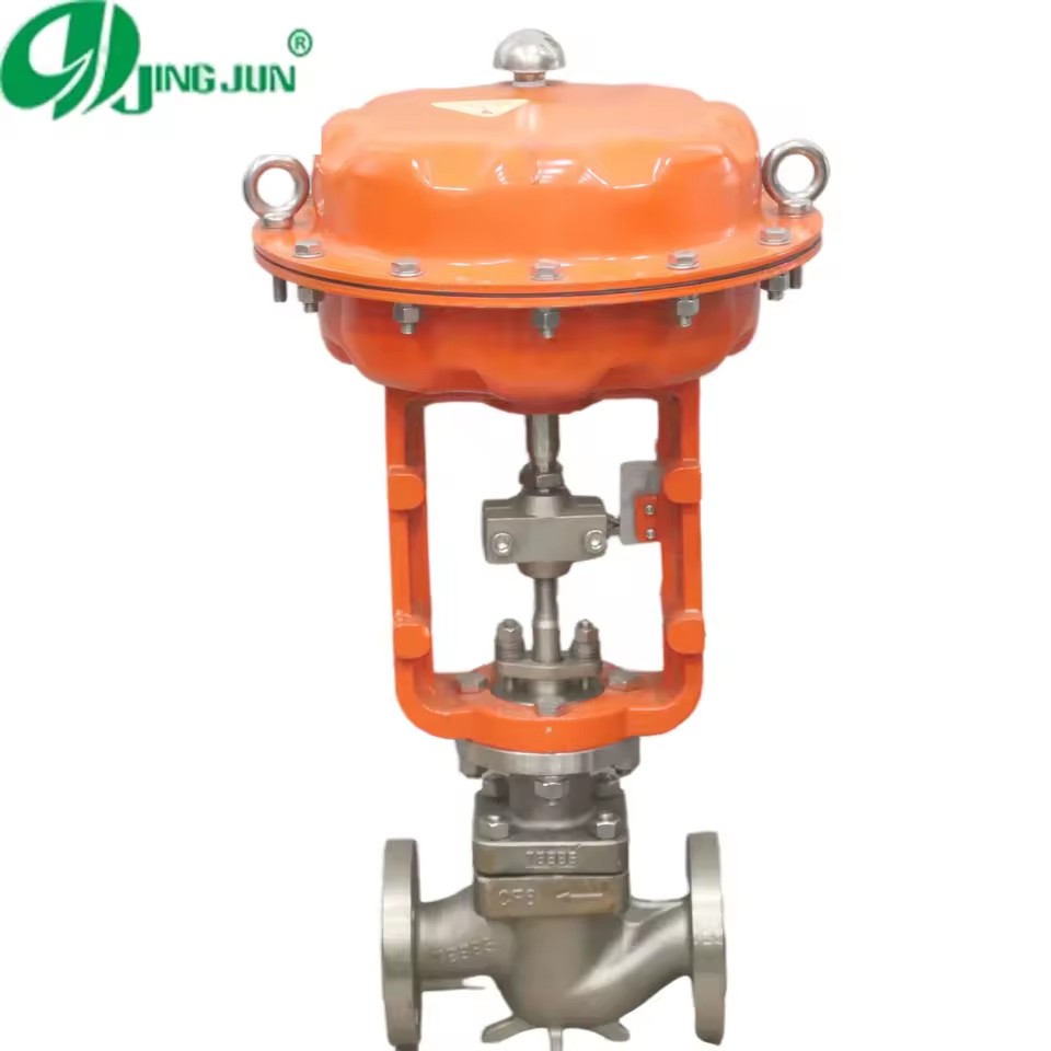 Durable Stainless Steel Pneumatic Control Valve for Precise Flow