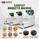 Fully Automatic Charcoal Coal Making Equipment Biomass Fule Briquetting Machine for Sawdust