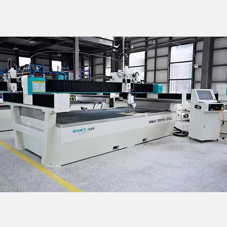 User-Friendly AC 5-Axis Waterjet Cutting Machine for Stone Customized Metal Waterjet Cutter