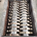 Heavy Duty Industrial Double Shaft Shredder for PET Bottles HDPE Containers PP Crates and Rigid Plastic Waste