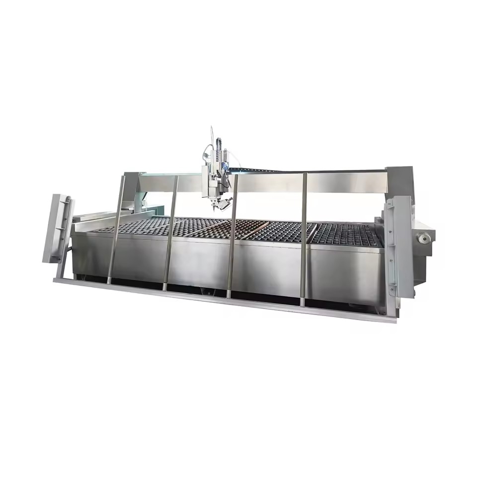 5 Axis Waterjet Machine for 45 Degree Granite and Marble Cutting for Kitchen and Bathroom Worktops