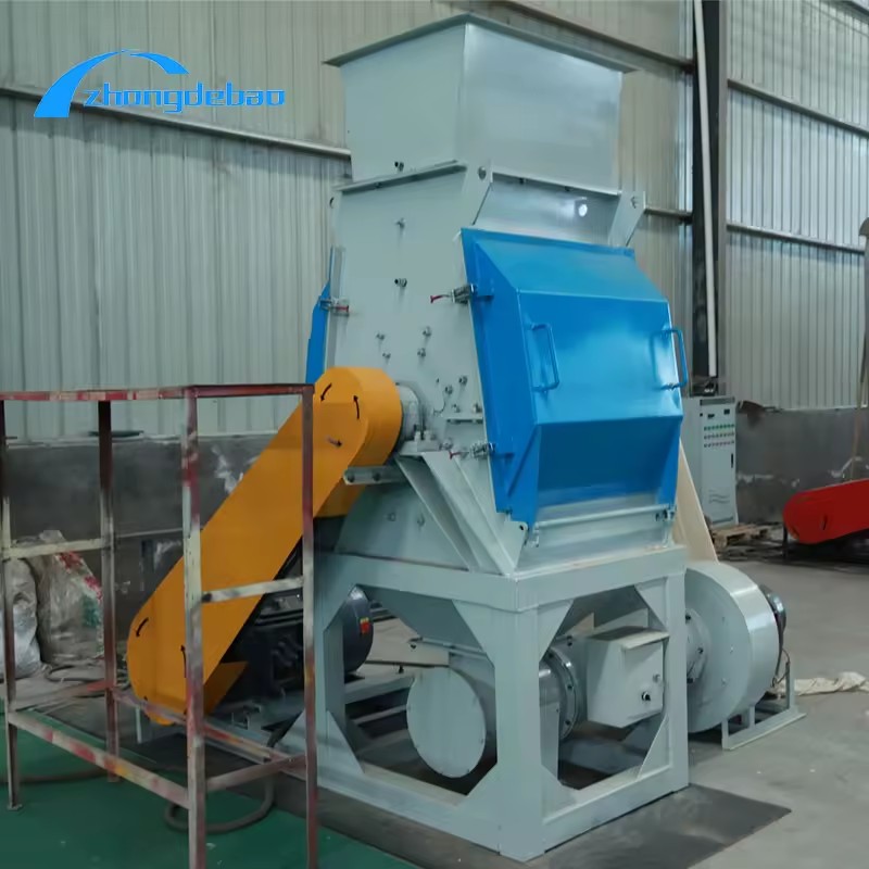 Industrial High Capacity Teardrop-shaped Wood Crusher