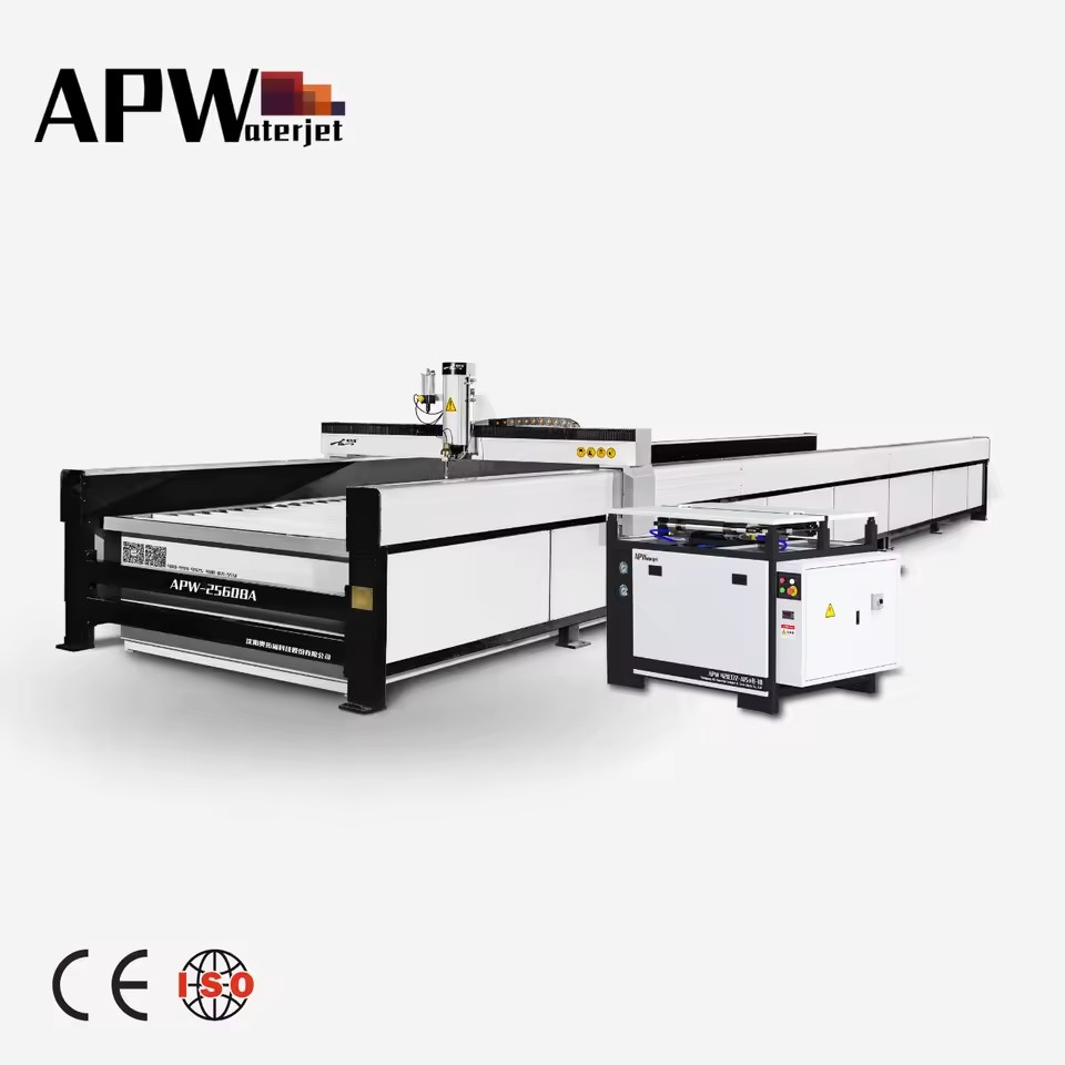 APW High Pressure Waterjet Cutter Machine Water Jet Ceramic Tile Cutter Machine