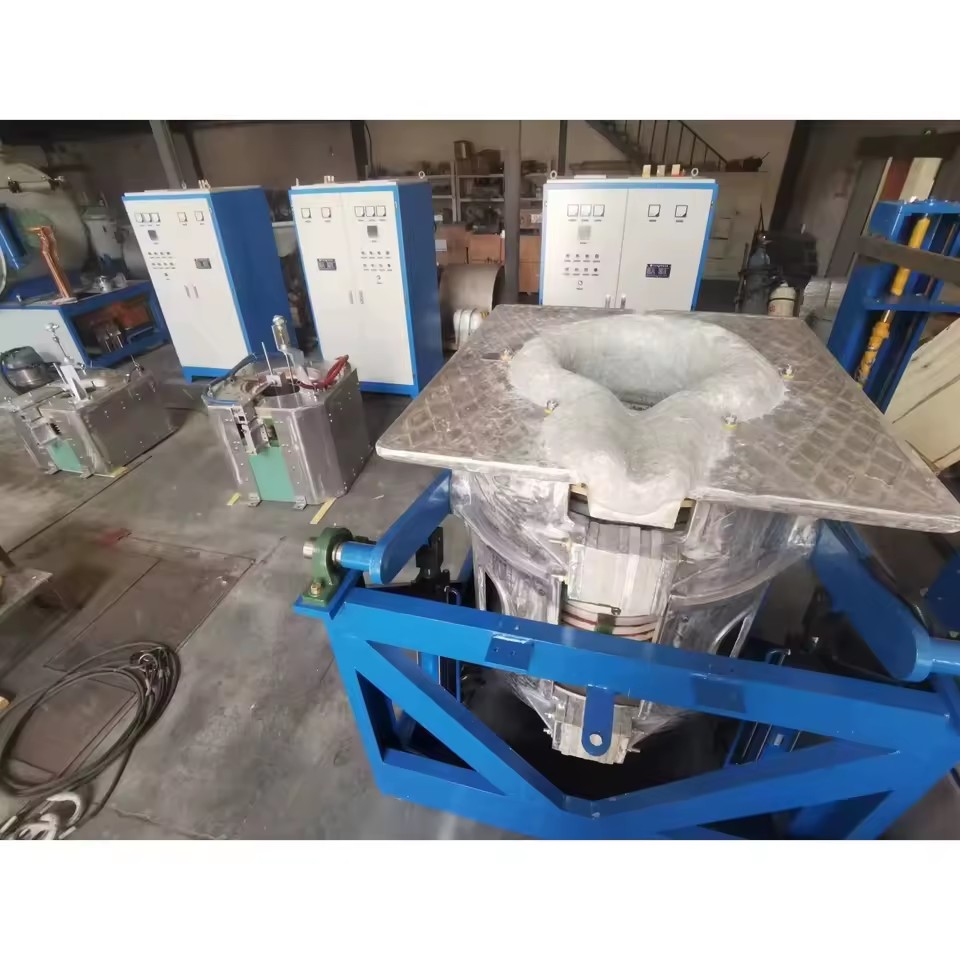 1700C Induction Melting Furnace for Copper Zinc and Other Non-ferrous Metal