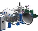 99% High Purity Vacuum Inert Gas Carbon Nanotube Purification Sintering Furnace for Powder Metallurgy