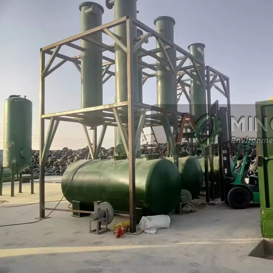 Mini Crude Oil Refinery Plant Diesel Machine From Waste Oil Engine Oil Refinery