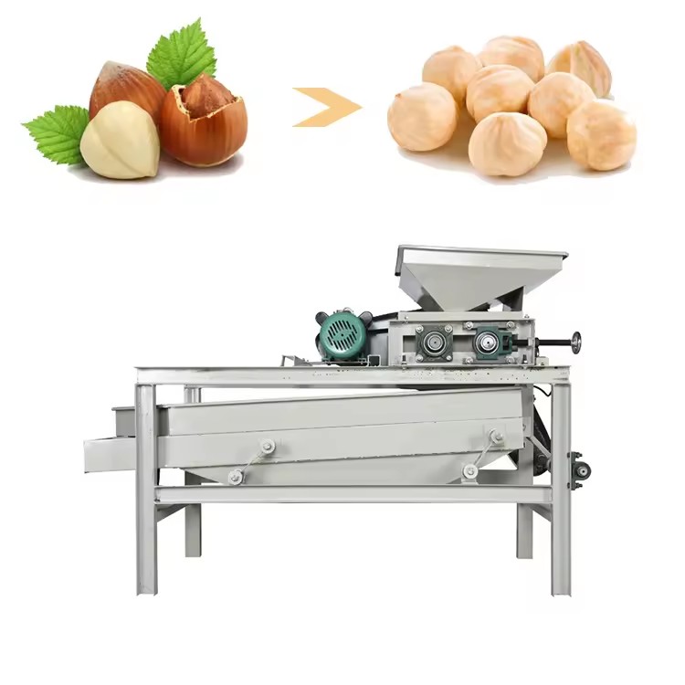 High Quality Commercial Almond Breaking Machine Almonds Cracking Machine Hazelnuts Sheller Machine