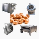 High Efficient Peanut Snacks Sugar Flour Popcorn Chocolate Coating Nut Production Line Making Coated Peanuts Nut Coated Machines