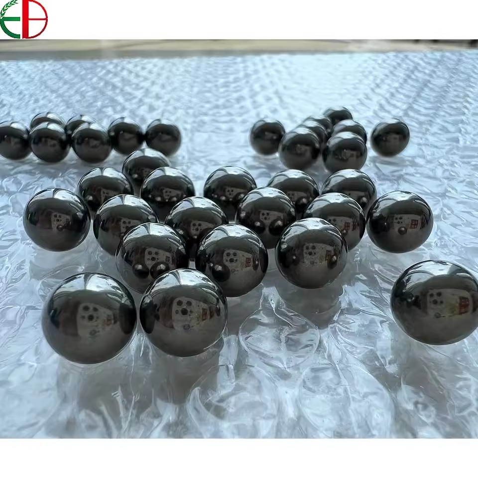 EB Titanium Balls Grades GR1 GR5 GR7 99.9% Ti Content Mirror Polished Biological Compatibility Non-Magnetic High Performance