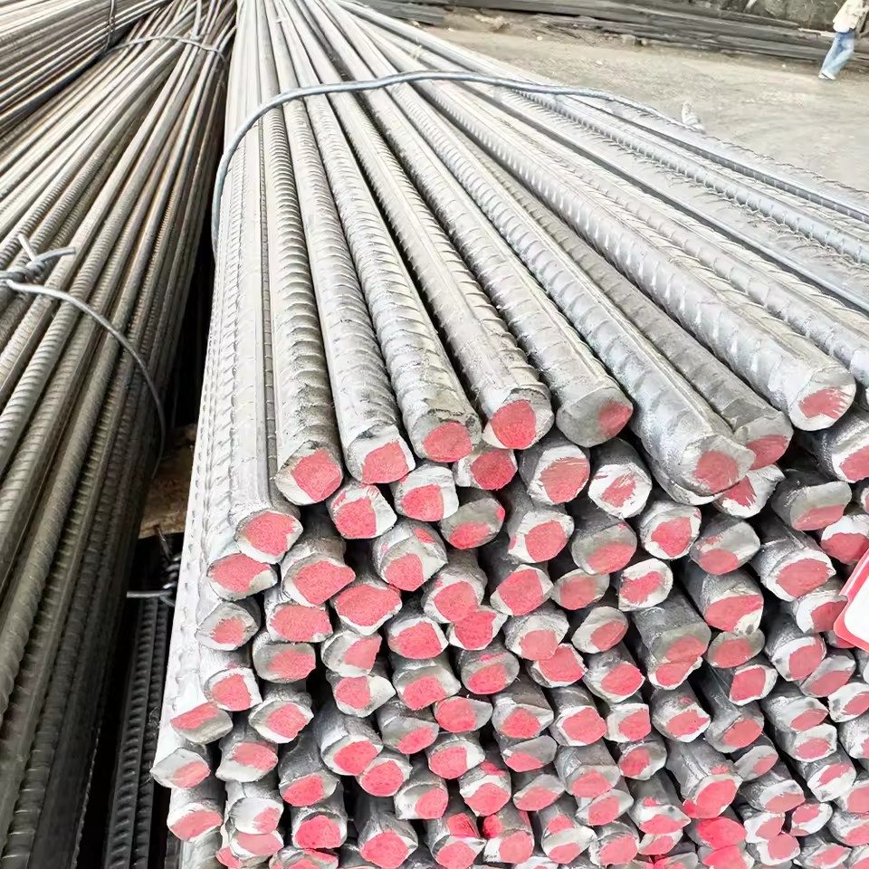 ASTM A615 HRB500 Deformed Steel Rebar 6mm-25mm Iron Rods for Bridge and Building