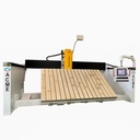 Automatic CNC 5 Axis Bridge Saw Cutting Machine for Marble Granite Stone Slabs with Touchscreen Control