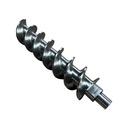 Supplier Custom Carbon Steel Auger Drill Pipe Plastic Recycling Machine Screw Rod Parts 5 Axis Cnc Machining Parts