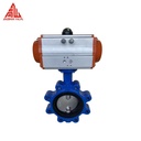 GS LTD671X Lug Butterfly Valve PN16 Class150 JIS 10K 5" Inch Double Acting Pneumatic Wafer Butterfly Valve