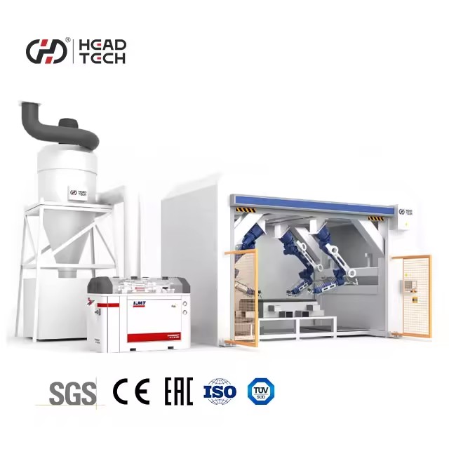 Automatic 6 Axis 3d Robot Water Jet Cutting Machine