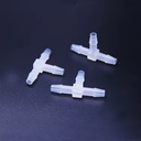 PTF1604C Manufacturer 1/4" Polypropylene PP plastic pipe fitting T Type Joint 3 way connector