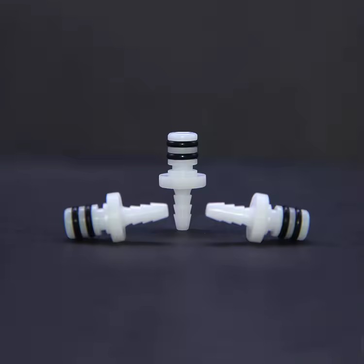 IM1602HB 1/8" Small Hose Barb Straight Through Plastic Quick Coupling Quick Release Connection Without Shut-off