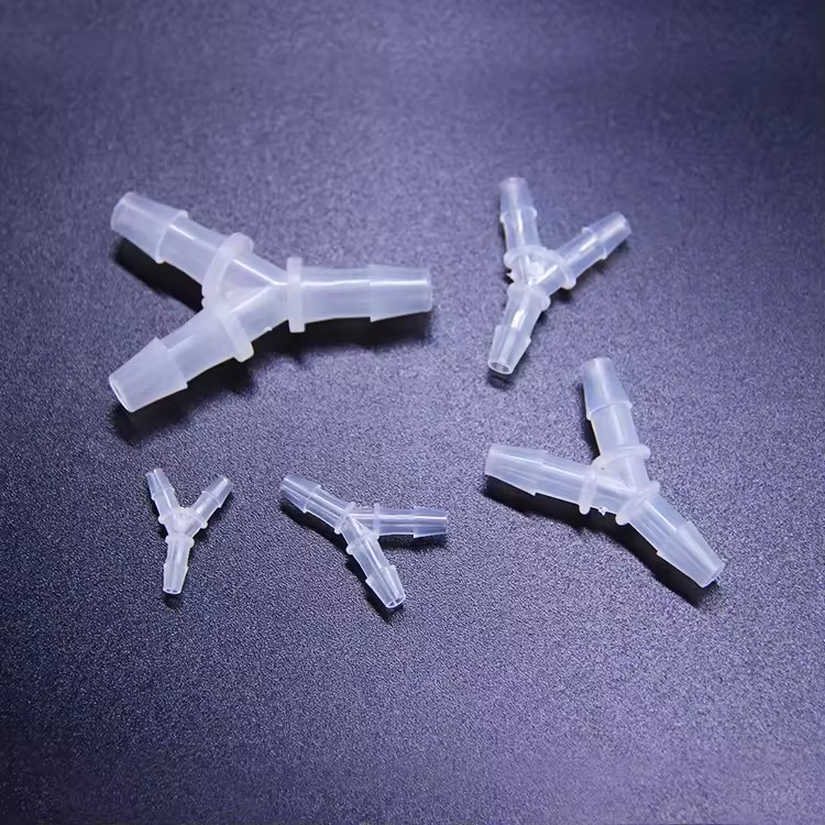 PP Plastic Y Type Joint Three-way Connector