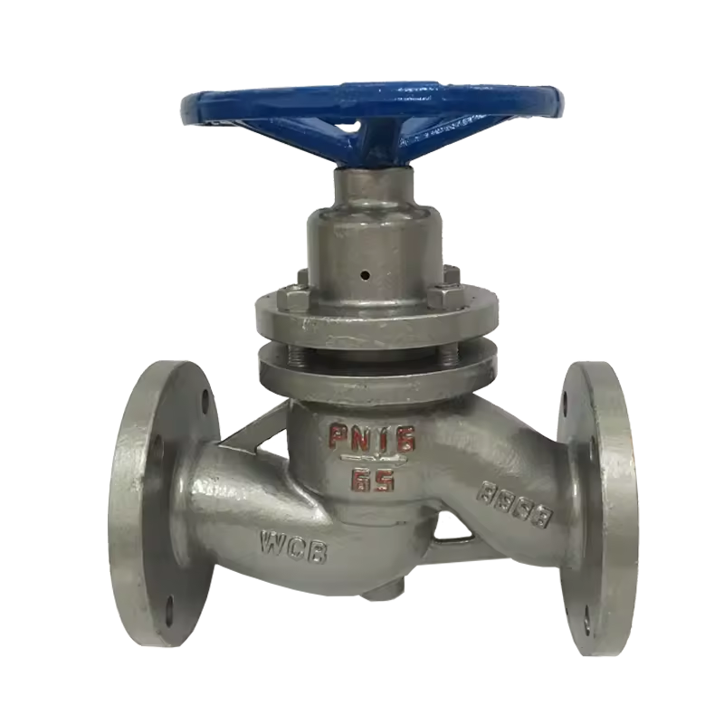 U41SM Steam Plunger Valve High-temperature Steam Boiler Flange Carbon Steel Globe Valve Cast Steel DN50 25 40 65