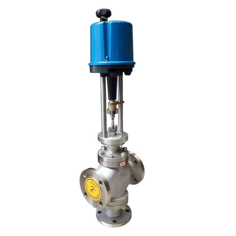 Smart 4-20mA Quick Response Temperature Actuator Customizable General Control Pneumatic Electric Regulating Valves